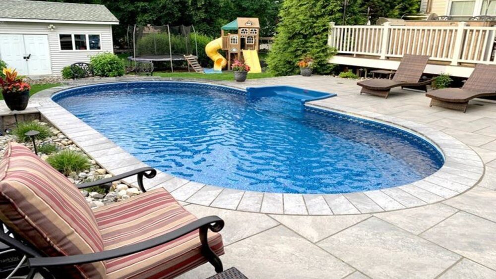 Semi-Inground Pool Landscaping: Enhancing Outdoor Oasis