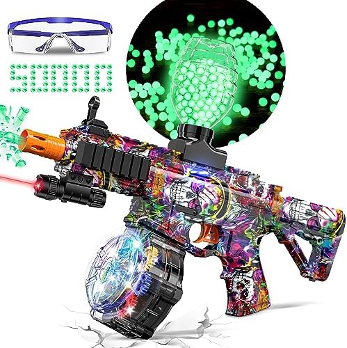 Glow-in-the-dark Gel Ball Blaster: Ultimate Fun!