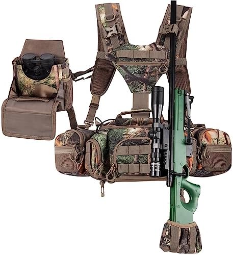 Ultimate Hunting Gear Combo: BLISSWILL Waist Pack with Binocular Harness